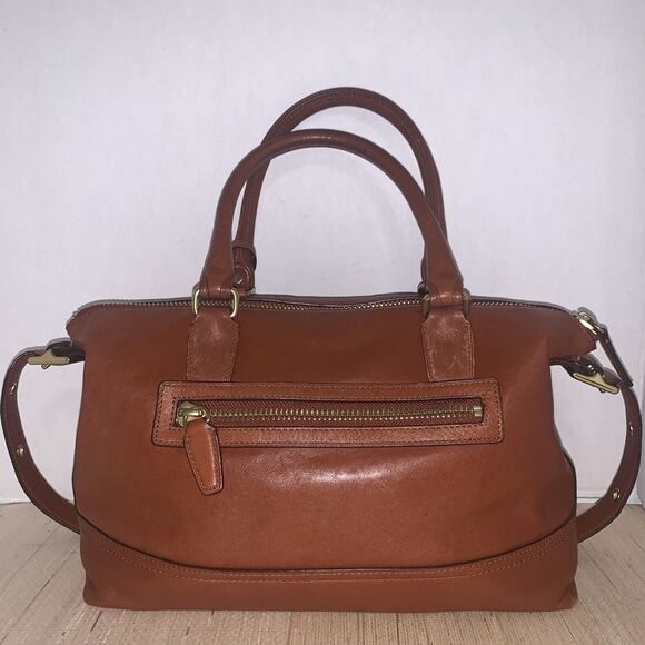 Coach Legacy Molly Brown Leather Shoulder Double Handbag 21132 Tassel Classic - Picture 5 of 16